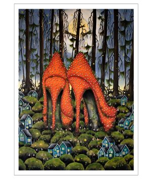 Amanita forest poster