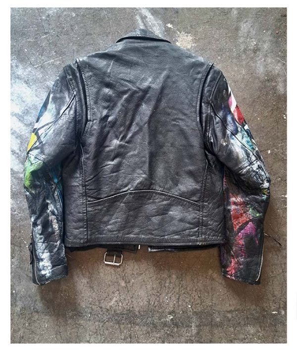 Painted Vintage Jacket back