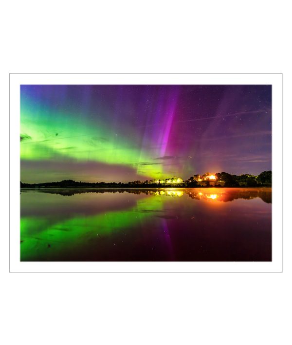Mölnlycke Northern Lights 2 prints by Markus Esselmark